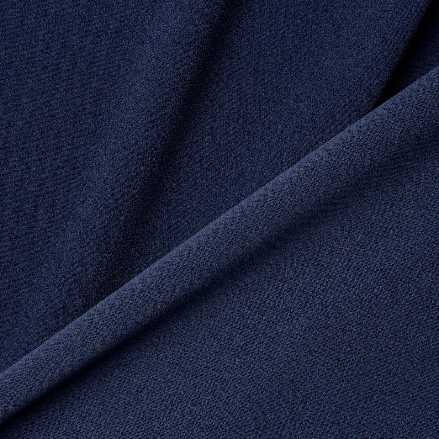 French Blue Satin Backed Crêpe