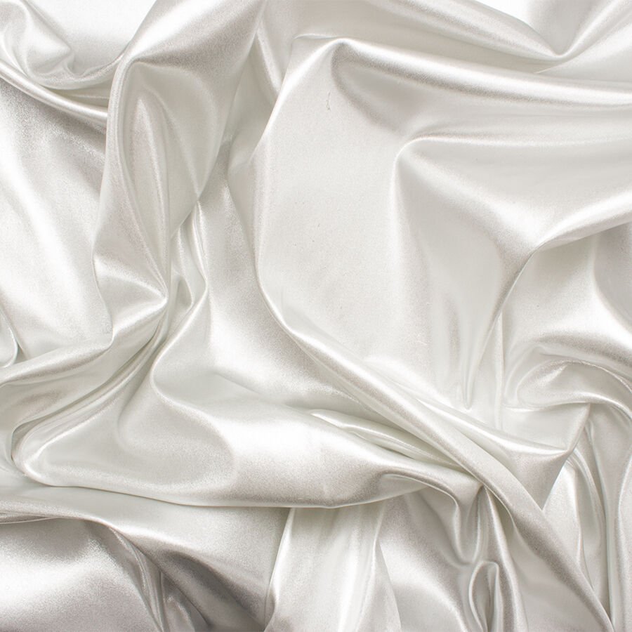 Silver Duchess Satin Lycra