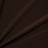 Deep Brown Satin Backed Crêpe