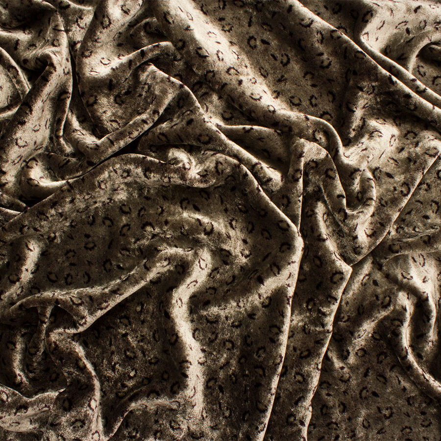 Animal Printed Pané Velvet