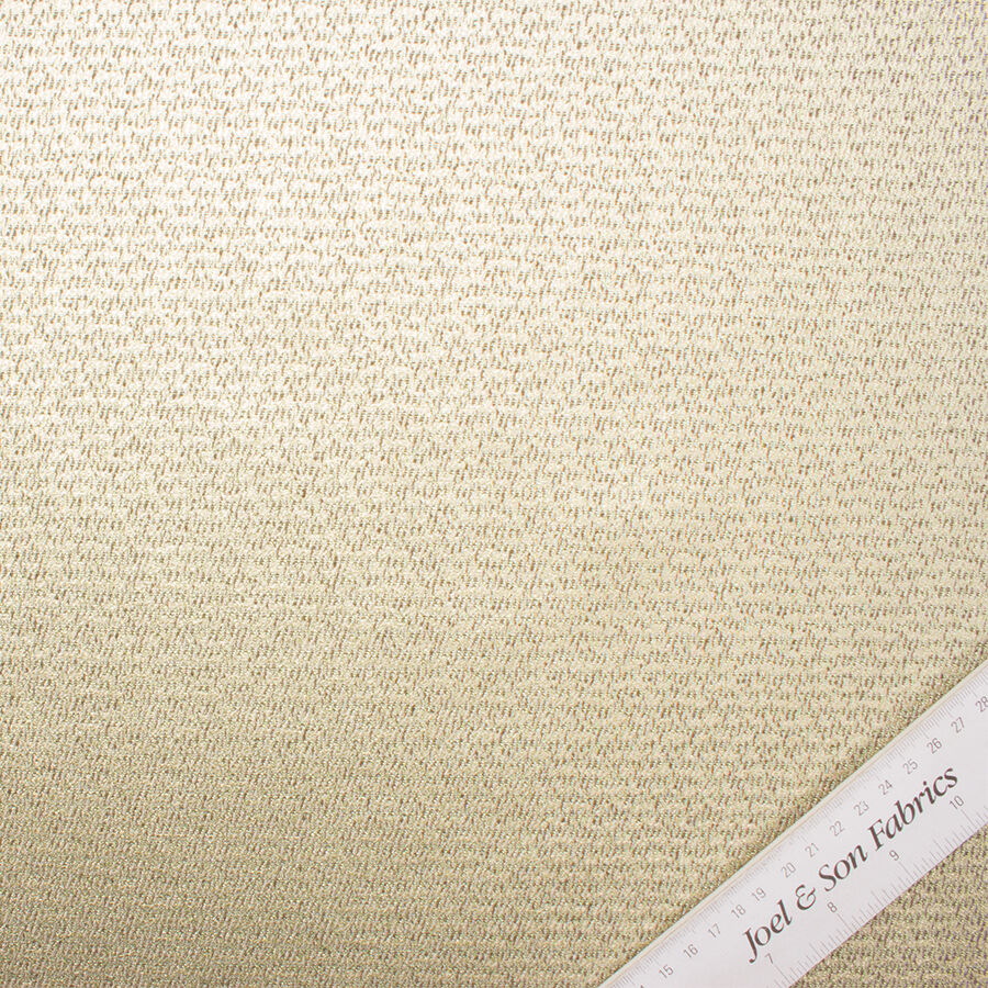 Taupe/Green/Gold Metallic Brocade