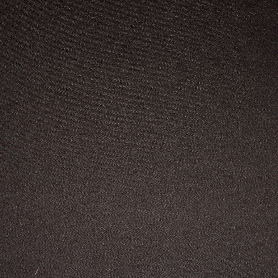 Black Metallic Wool Brocade