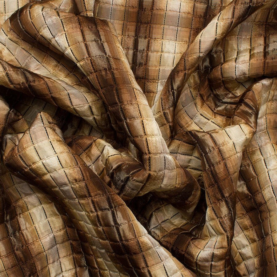 Brown/Beige Shaded Brocade