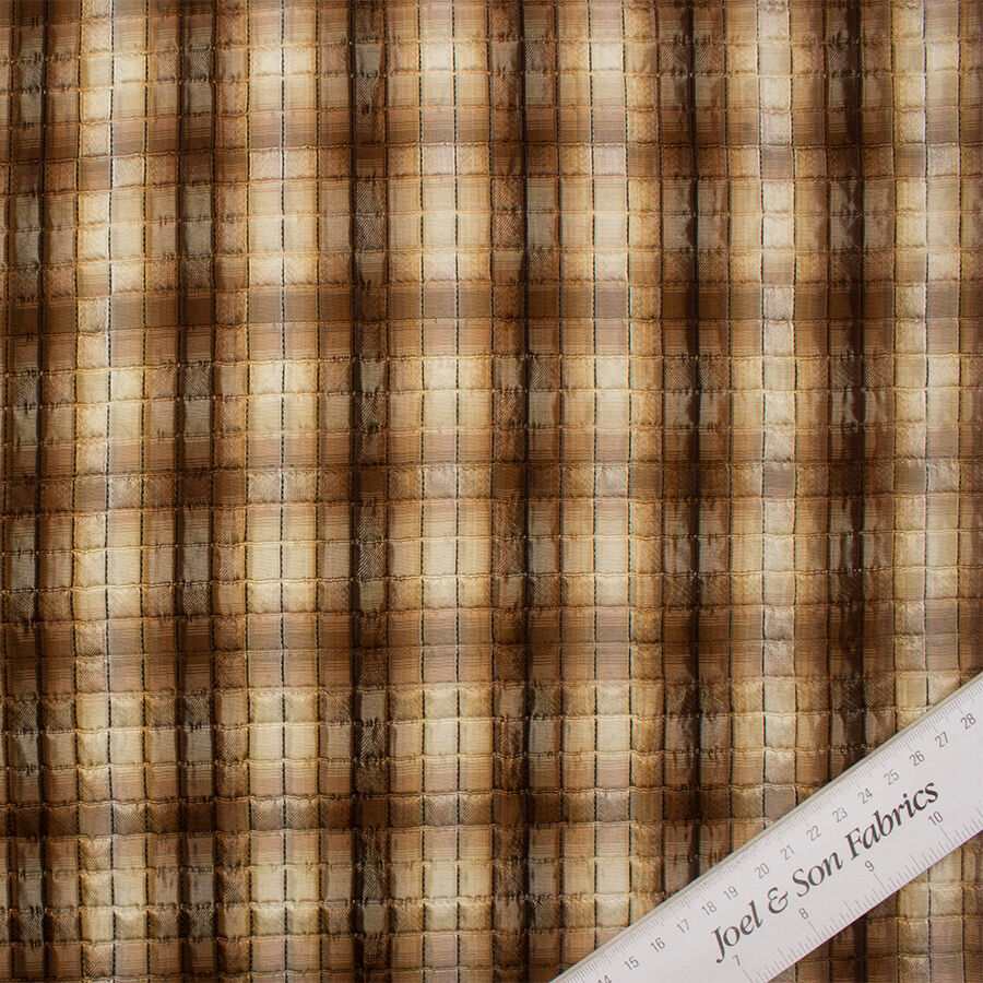 Brown/Beige Shaded Brocade