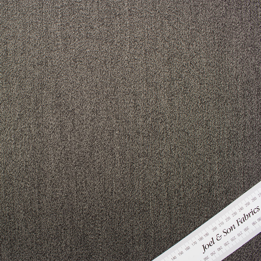 Grey Mottled Wool Coating