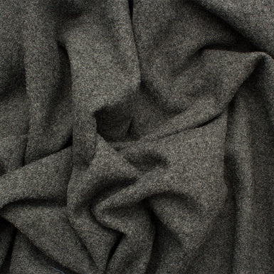 Deep Grey Worsted Wool