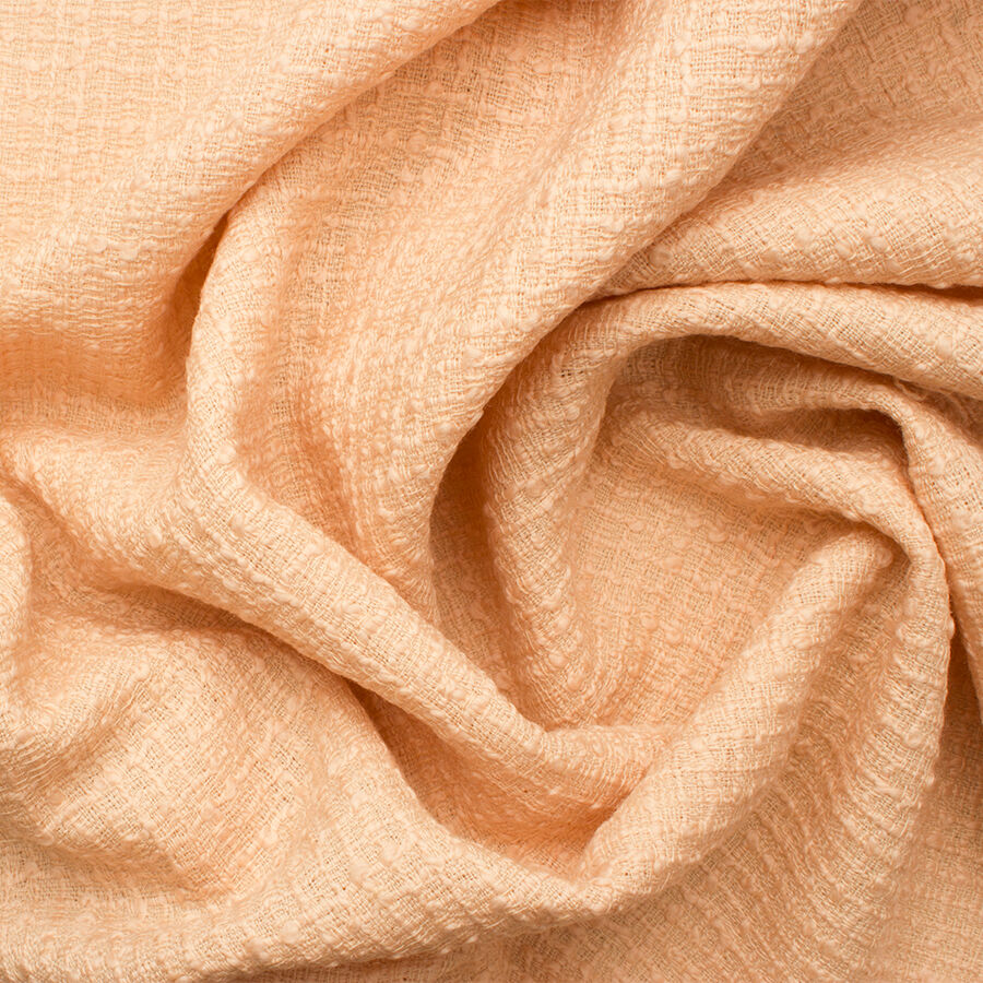 Peach Wool Bouclé (A 1.75m Piece)