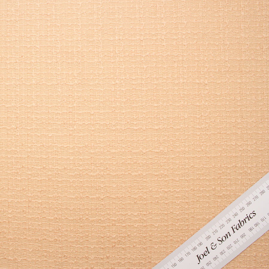 Peach Wool Bouclé (A 1.75m Piece)