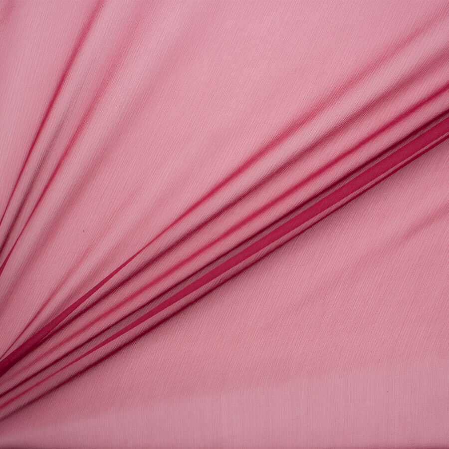 Bordeaux Silk Chiffon