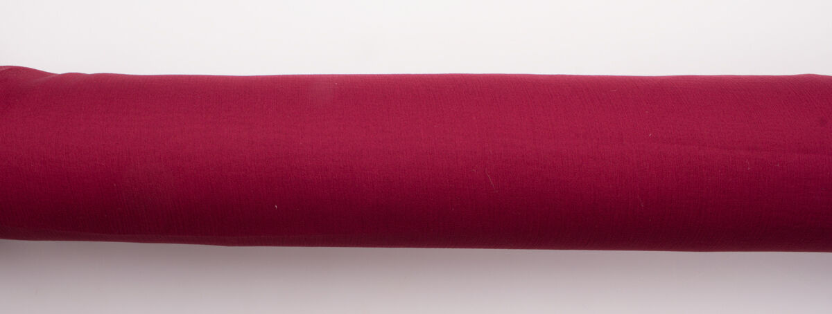 Bordeaux Silk Chiffon