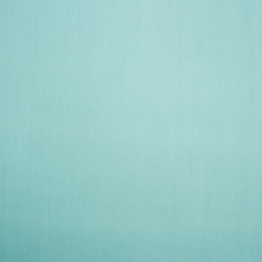 Deep Turquoise Silk Chiffon
