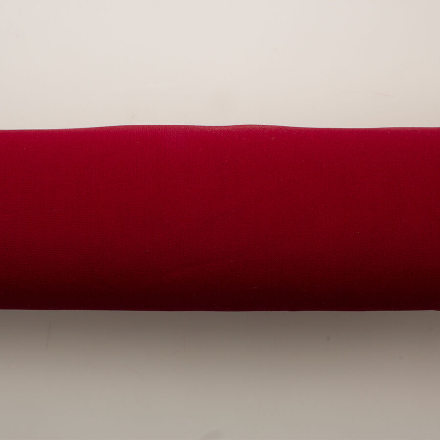 Maroon Silk Georgette