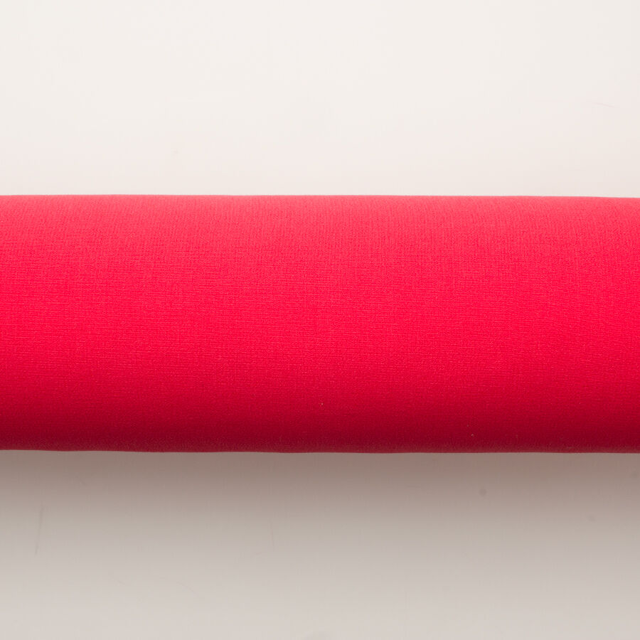 Pomegranate Red Silk Georgette