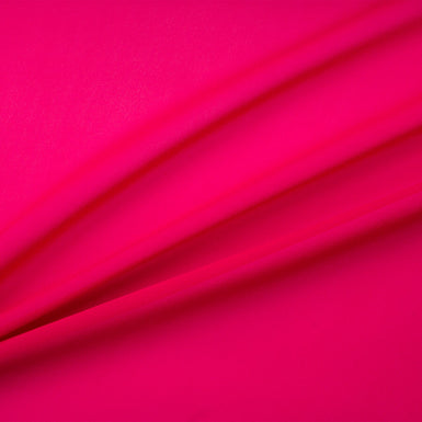 Bright Fuchsia Pink Silk Georgette
