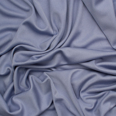 Dusty Blue Pure Silk Jersey