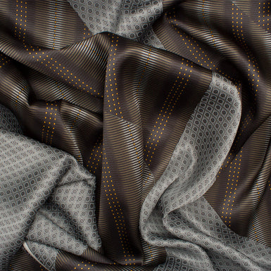 Grey/Brown Lanvin Silk