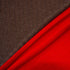 Red/Brown Double Faced Jersey