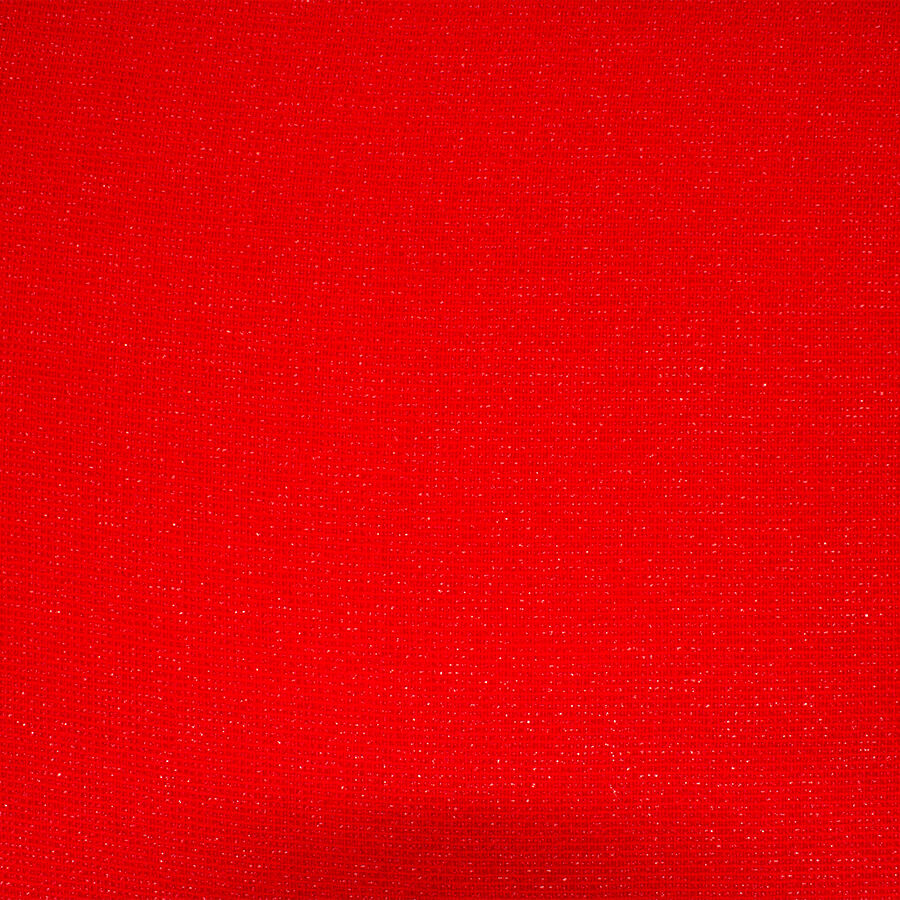 Bright Red Metallic Wool