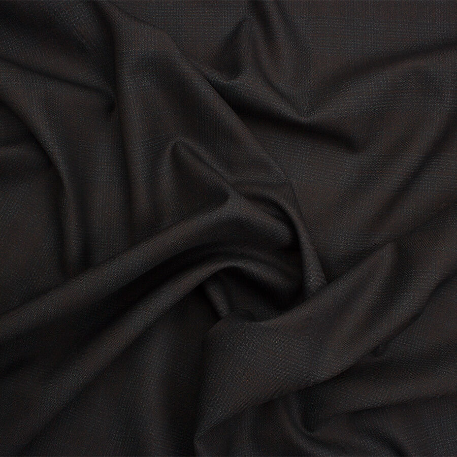 Dark Grey Checkered Suiting (A 3.10m Piece)