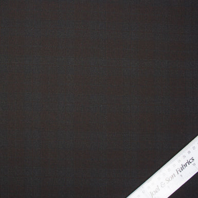 Dark Grey Checkered Suiting (A 3.10m Piece)
