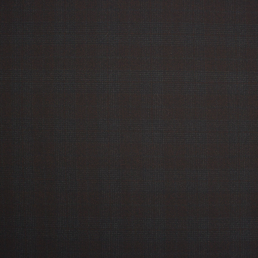 Dark Grey Checkered Suiting (A 3.10m Piece)