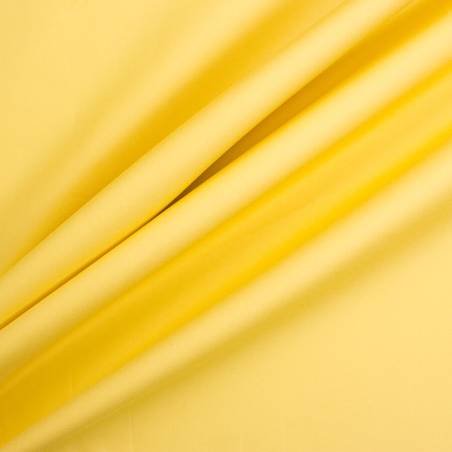Yellow Cotton Gaberdine Suiting