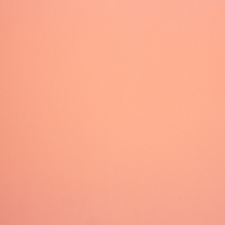 Rich Peach Silk Crêpe de Chine