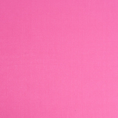 Deep Bubble Gum Pink Silk Crêpe de Chine