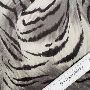 Zebra Printed Faux Fur