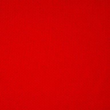 Red Herringbone Knit Wool Blend (A 1.10m Piece)