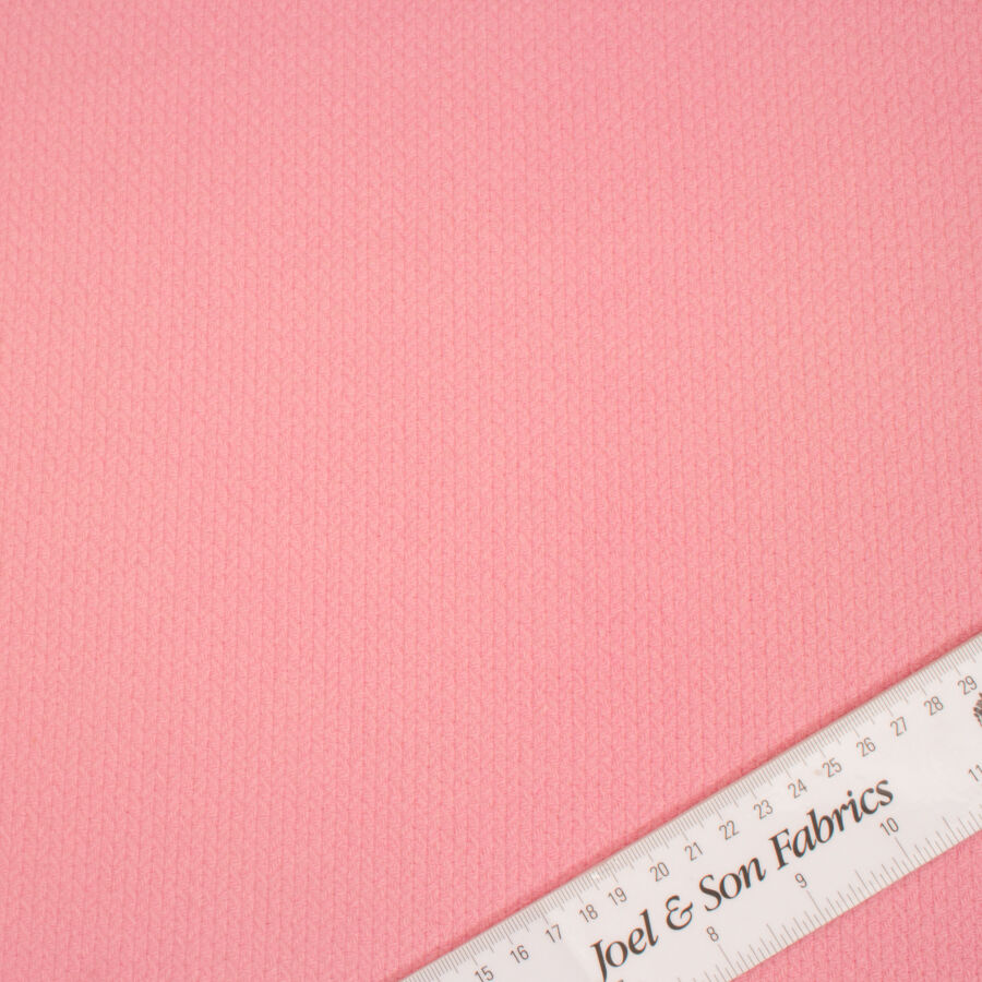 Bubble Gum Pink Wool Blend Knit