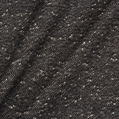 Grey Speckled Wool Blend (A 1.85m Piece)