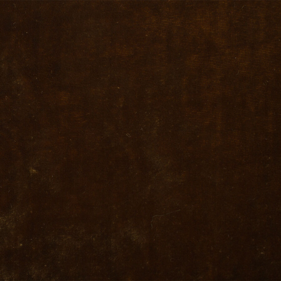 Rich Brown Plain Velvet