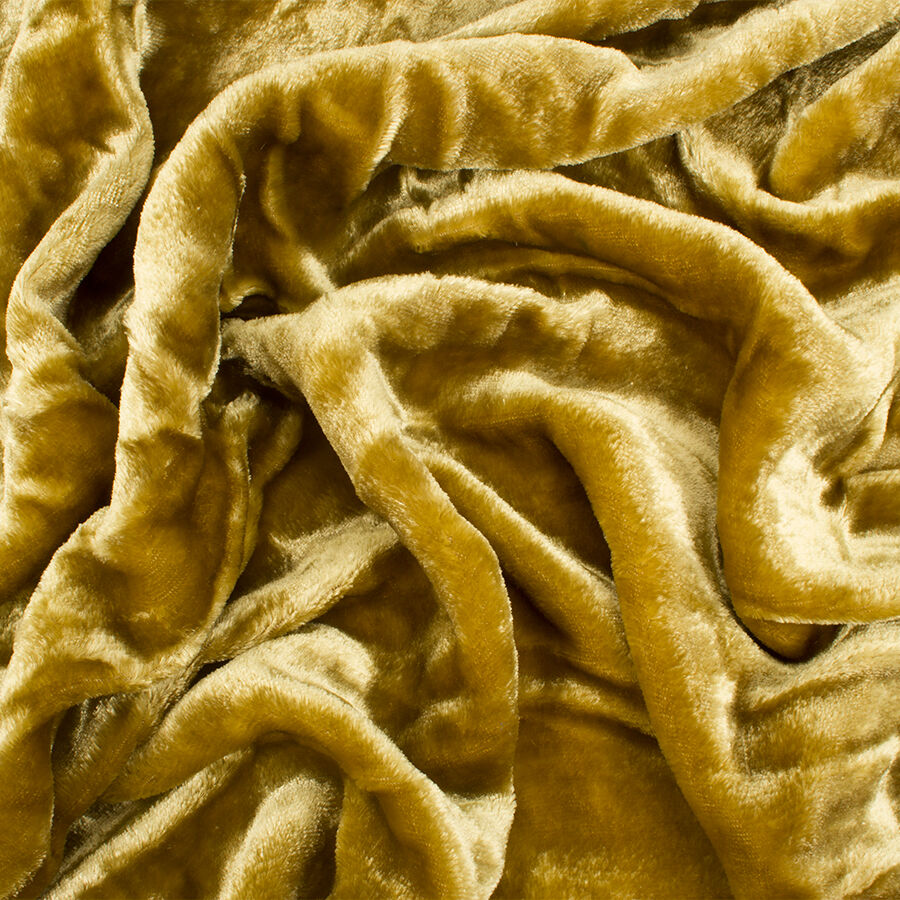 Light Khaki Green Velvet