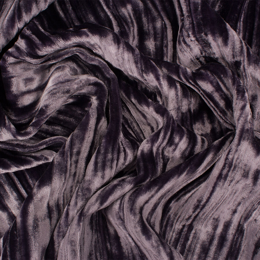 Muted Purple Crushed Velvet