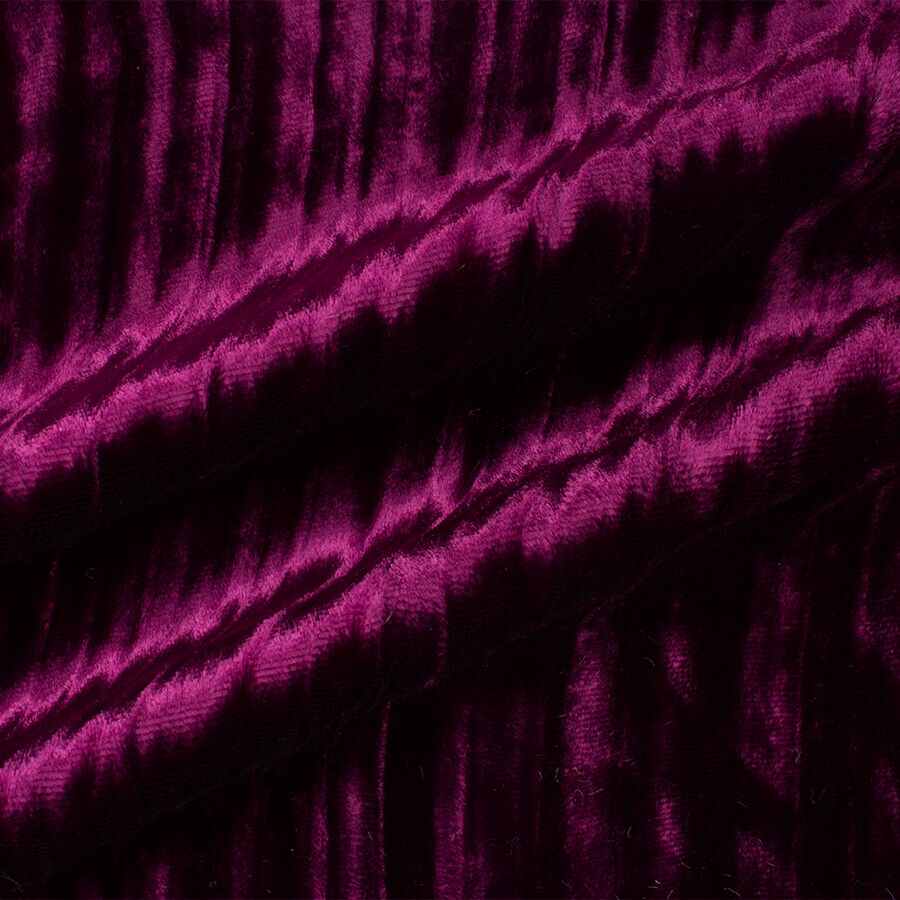 Plum Purple Crushed Velvet