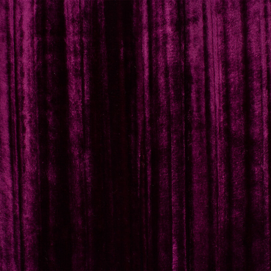 Plum Purple Crushed Velvet