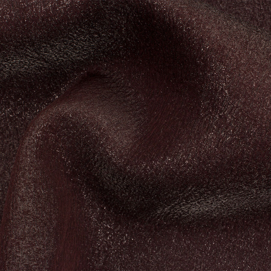 Bordeaux Silk Metallic Lamé