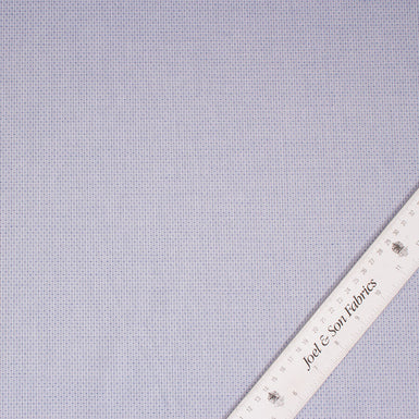 Blue Pin Point Pure Cotton Shirting