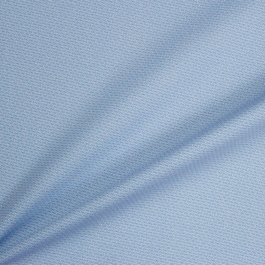 Rich Blue/White Printed Cotton Shirting