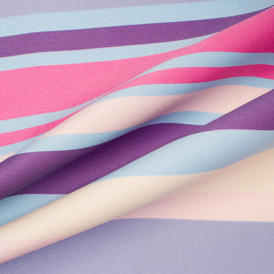 Pink/Blue/Purple Striped Mikado