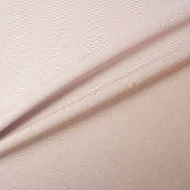 Pale Dusty Pink Stretch Linen Blend