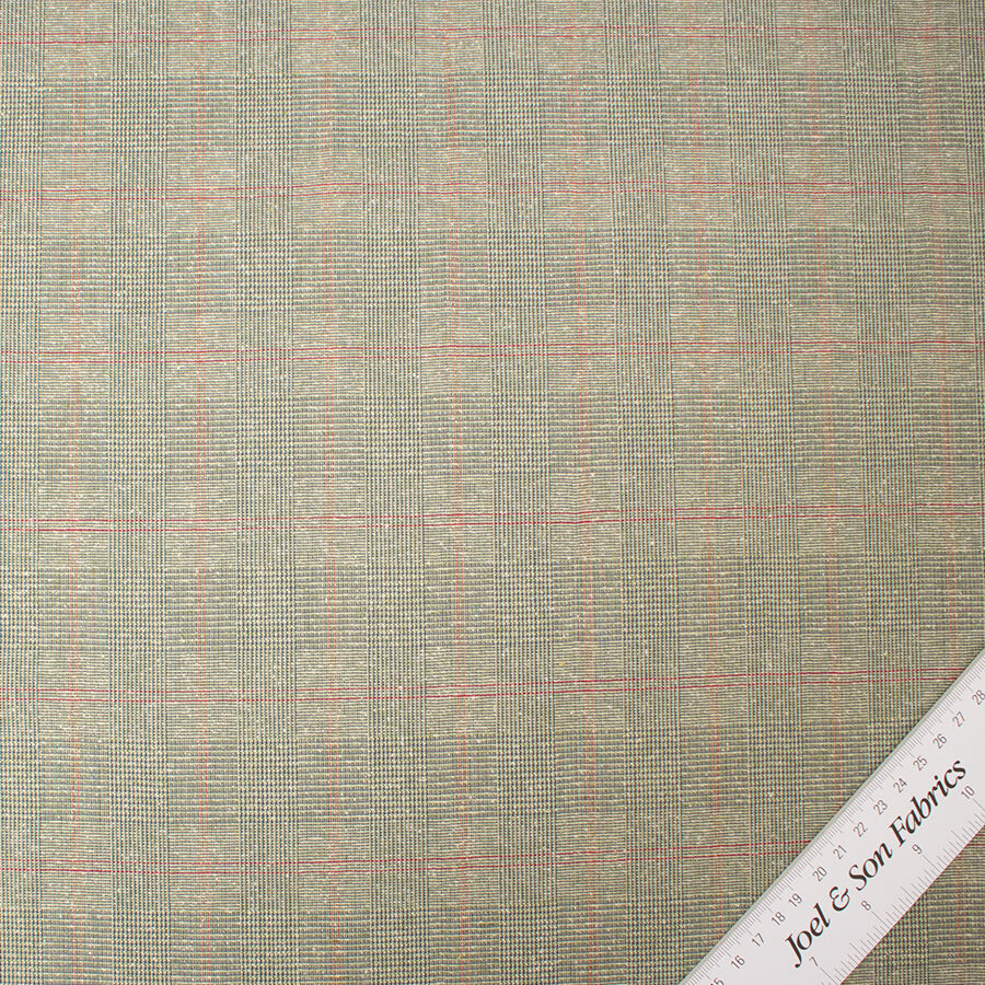 Prince of Wales Linen Blend (A 2.25m Piece)