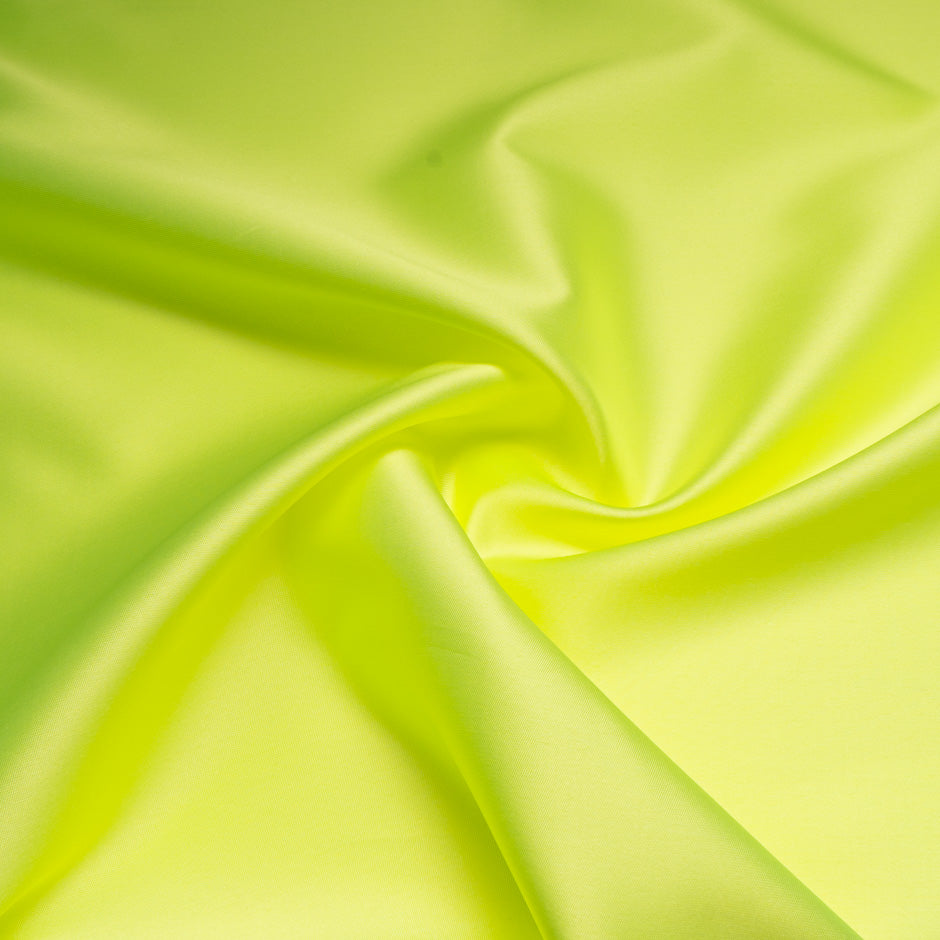 Fluorescent Yellow Silk Blend Mikado