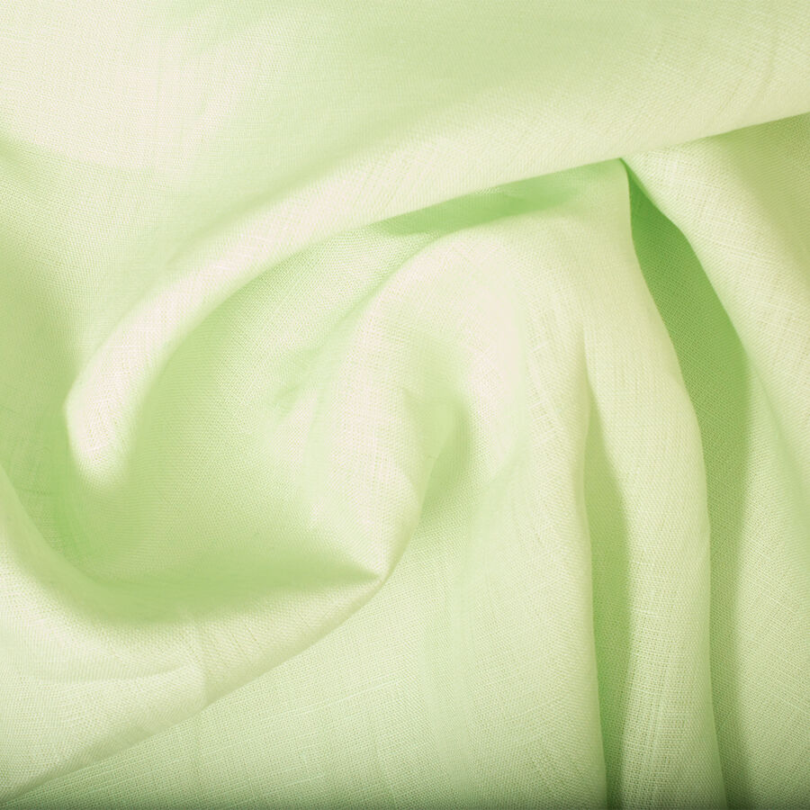 Mint Green Plain Linen Shirting