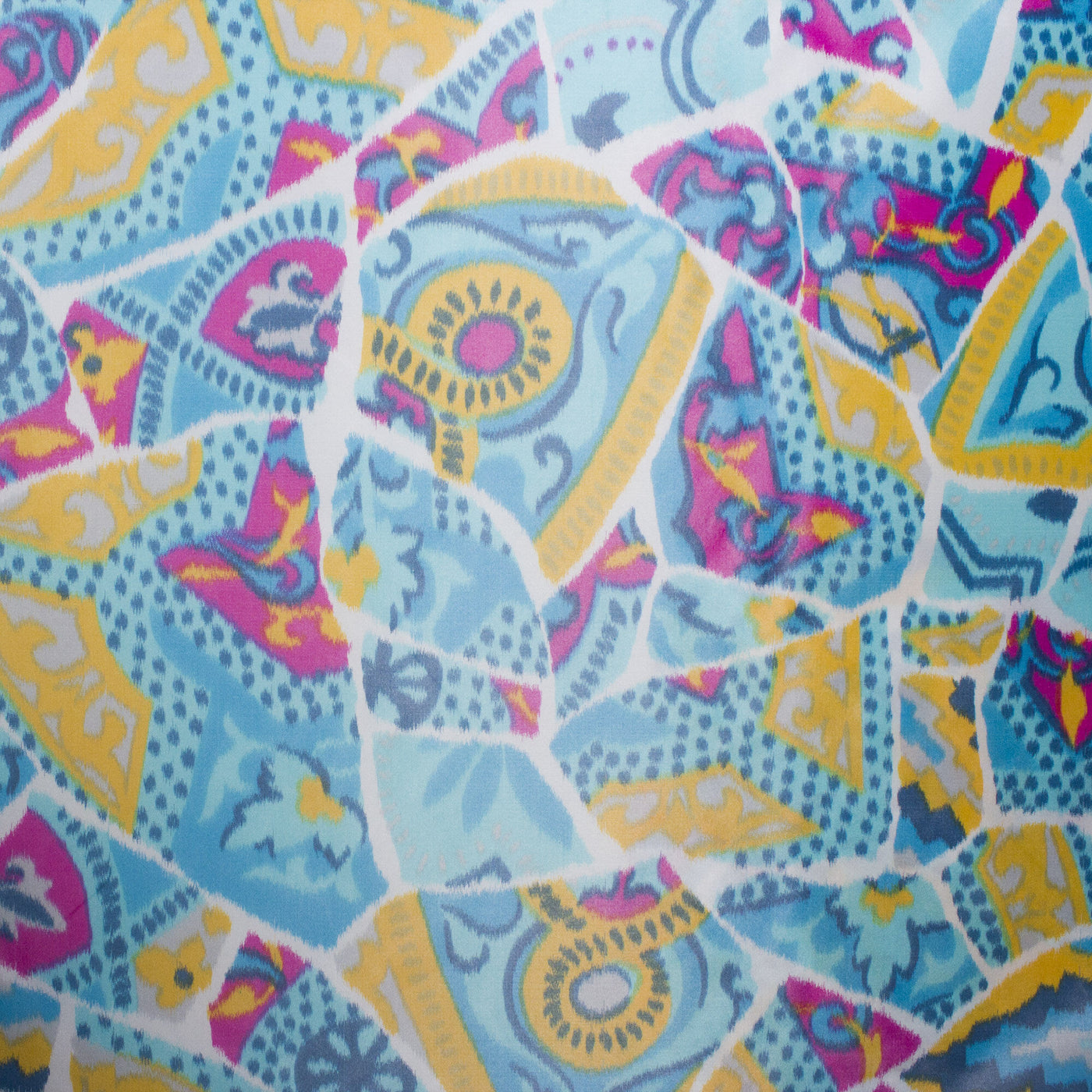 Printed Silk Taffeta