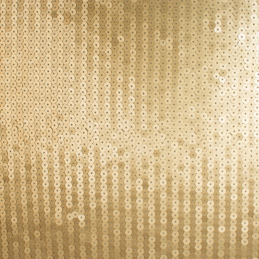 Rich Gold All-Over Sequin Fabric