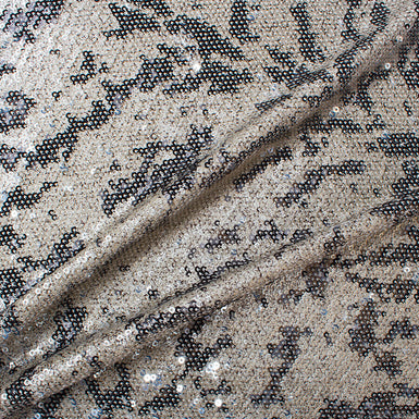 Two-Tone 'Animal' Sequinned Tulle