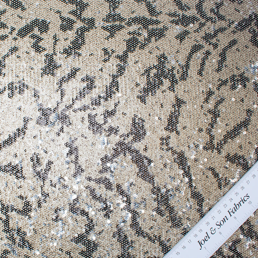 Two-Tone 'Animal' Sequinned Tulle