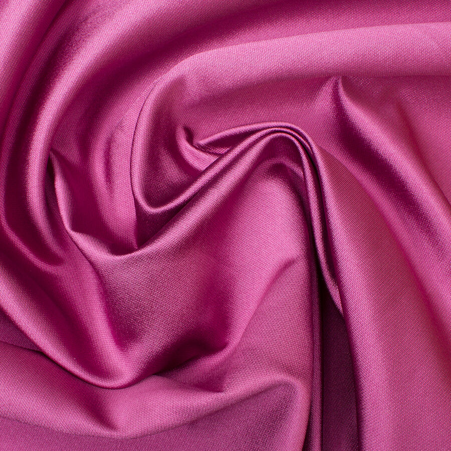 Bubble Gum Pink Pure Silk Shantung